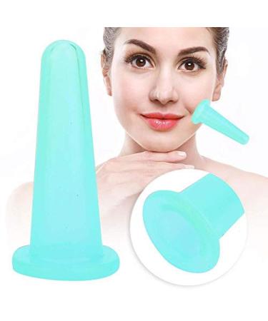 Facial Cupping Kit - Anti-Cellulite & Body Cups for Lymphatic Drainage & Natural Pain Relief (Green) | Shop Internationally - Buy Online on SooperMarket.com