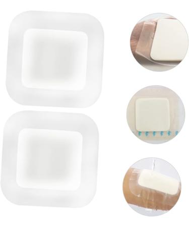 ULTECHNOVO 2pcs Silicone Pressure Sore & Keloid Scar Removal Patch - Waterproof & Adhesive Foams for Absorbent Dressing - Buy Online on SooperMarket.com