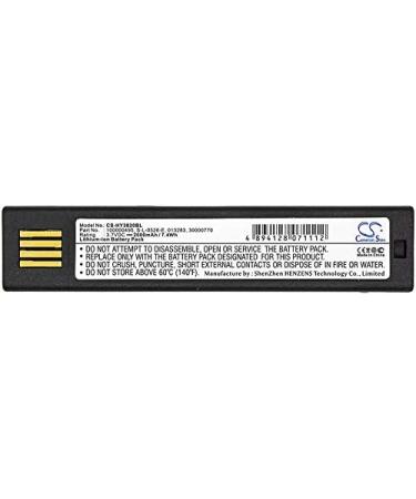 Replacement Battery for Honeywell Xenon 4820i 5620 6320 - 2000mAh/3.7V Compatible Part Numbers 013283 100000495 BAT-SCN01 - Buy Online on SooperMarket.com