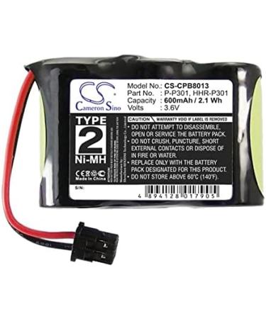 Replacement Battery for Sanyo CLT-4ER CLT-5ER CLT-6ER - 600mAh/3.6V | International Shipping Available - Buy Online on SooperMarket.com
