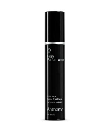 Anthony Retinol Cream for Face: High Performance Retinol Anti Wrinkle Face Cream   Anti Aging Facial Treatment Moisturizer  Vitamin A  Shea Butter & Squalane  Preserves Youthful Skin 1.6 Fl Oz 1.6 Fl Oz (Pack of 1)
