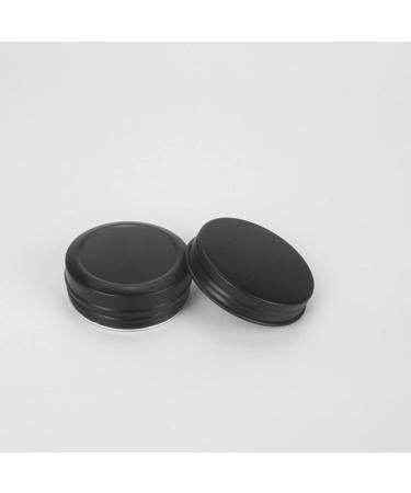 Minkissy 20 Pieces 30 ml Aluminium tin jar refillable Container Cosmetic Small tin Round Lip Balm tin can be Used for Salve Spices or Sweets - Buy Online on SooperMarket.com