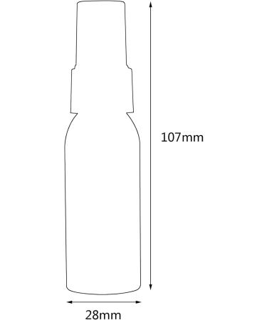Buy Tianzd 24-Pack 30ml Portable Clear Plastic Spray Bottles with Black Atomizer - Perfect for Perfume Fine Mist and Dusting - Buy Online on SooperMarket.com