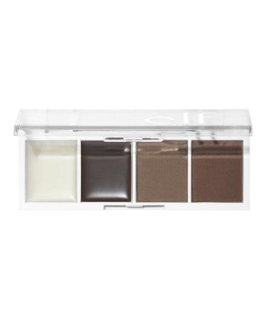e.l.f. Bite-Size Brow Mini Quad - Ultra-Pigmented Brow Kit in Neutral Brown 0.14 Oz - Buy Online on SooperMarket.com