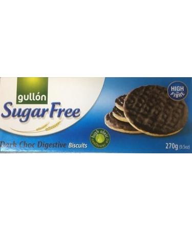Gullon Sugar Free Biscuits Chocolate Mixed Variety Selection Diabectic friendly Pack (5 Pack) chocolate chip cocoa sandwich dark digestive chocolate wafer by zamfoods Bundle 1 - Buy Online on SooperMarket.com