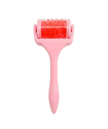 JIAHAO Ice Roller Facial Massager Ice Muscle Beauty Apparatus Ice Rolling Lifting Firming Tighten Skin Tone and Reduce Wrinkles (Pink)