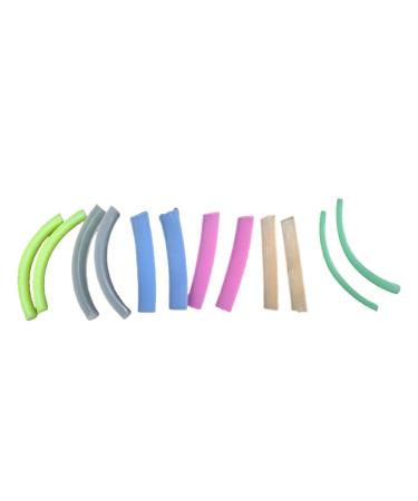BEALIFE 6 Pairs Eyelash Curling Tool Reusable Eye Lash Grafting Curler Tools Spare Parts Makeup Beauty Supply for Home