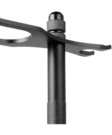 Amoy Men Razen Halter Stainless Steel Razor Stand - Premium Safety Shave Stand & Brush Holder for Restaurants | International Shipping - Buy Online on SooperMarket.com
