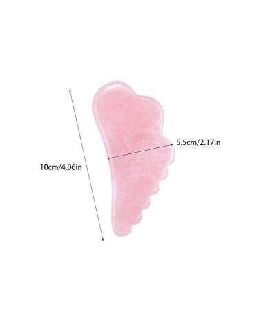 Quartz Wing Scraping Board - Crystal Facial Massage Tool for Beauty Therapy & Skincare - Buy Online on SooperMarket.com