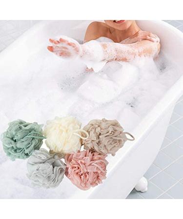 KAKOOI Pink Bath Sponge - Shower Loofah for Body Exfoliation - 1 Count - Buy Online on SooperMarket.com