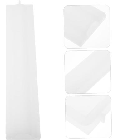 STOBOK Handmade Soap Sandwich Silicone Molds Embedded Soap Mold Homemade Cake Mold Simple Epoxy Resin White 32.2X6.2cm - Buy Online on SooperMarket.com