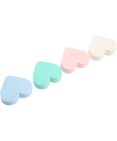 Cosmetic Makeup Sponge Reusable Heart Shaped Makeup Sponge Soft for Men for Foundation Blushes BB Cream for Create Perfect Makeup Effect for Women - Buy Online on SooperMarket.com