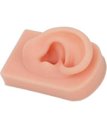 Socobeta Flexible Human Ear Model - Reusable Fake Ear for Acupuncture & Earrings Display (Light Complexion) - Buy Online on SooperMarket.com