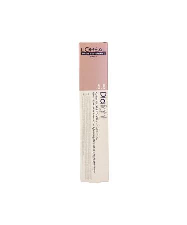 L'Or al Professionnel DiaLight 5.8 Colouring Light Brown Mocha Free Ammonia 50 ml