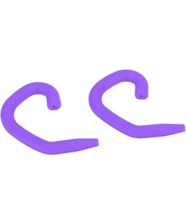 Ear Protector Hook Flexible Comfortable Ear Hook Washable Easy To Wear Silicone 10 Pcs for Kids(Purple) - Buy Online on SooperMarket.com