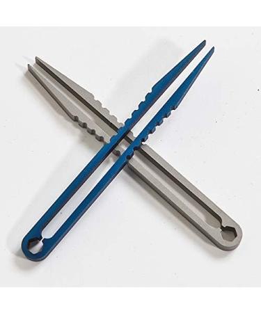 Dawafit Mini Tweezers Titanium Portable Titanium Tweezers Camping Outdoor Travel Mini Tool - Buy Online on SooperMarket.com