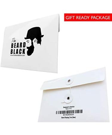 BEARD BLACK Beard Shaping & Styling Tool with Inbuilt Comb - Perfect for Beard Trimmer or Razor - Premium Quality - Buy Online on SooperMarket.com
