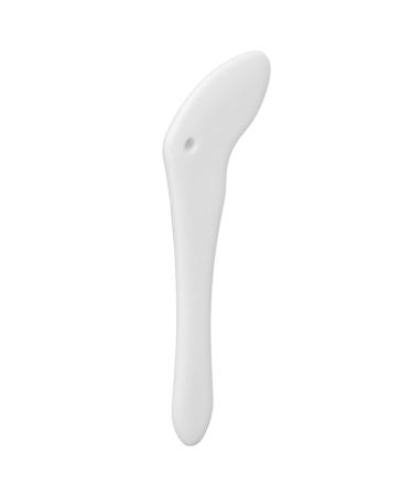 Buy Ceramic White Gua Sha Board - Portable Skin Care Massage Tool for Body & Face - Buy Online on SooperMarket.com