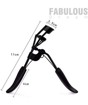 Buy High-Quality Stainless Steel Eyeline Pliers - Professional 3D Eyelash Shapers | Painless Design (Black) for International Shipping - Buy Online on SooperMarket.com