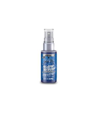 got2b GLOW'RIOUS Metallic Shimmer Hair Glitter & Body Glitter Duel Spray 1.69oz (Blue)