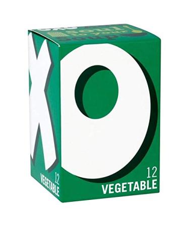 6X Oxo 12 Vegetable Stock Cubes 71g