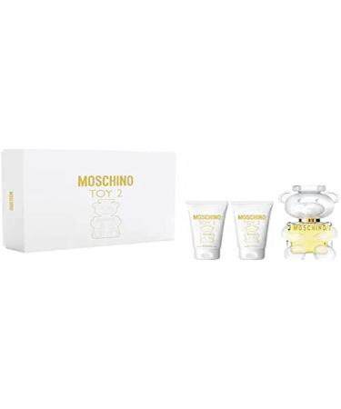 Moschino Toy 2 for Women - 3 Pc Gift Set 1.7oz EDP Spray 1.7oz Bath and Shower Gel 1.7oz Body Lotion 5.1 Ounce (Pack of 1)