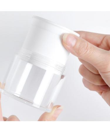 Versatile Travel Lotion Containers Refillable Pump Jars Made of Acrylic for Thick Moisturizer. - Buy Online on SooperMarket.com