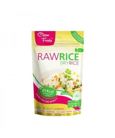 Cleanfoods Ripeis Dry Rice 75g Packing I Konjac Glucomannan I odorless i vegan gluten -free fat -free i only 21 calories each 25g i finished in 5 minutes (10)