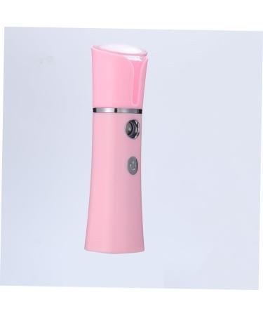 FOYTOKI 1pc Facial Spa Steamer Spray Cleaner Pore Cleaner Pink Handheld Spray 14.10X4.00X4.00CM - Buy Online on SooperMarket.com