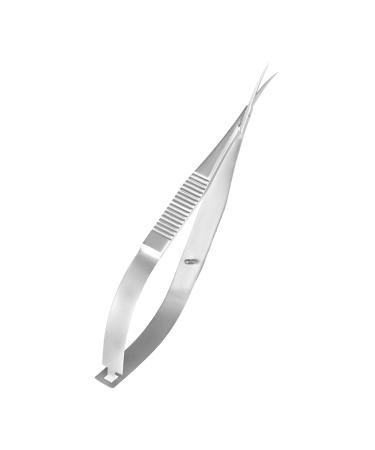 Cuticle Scissors Nail Scissors Extra Fine Curved Professional Precise Pointed Tip Grooming Kit for Eyebrow Eyelash Trim Nail