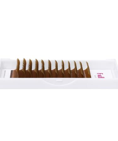 Easy Fan Volume Lashes | Brown Curl Volume Lash Extensions 8-14mm Mixed Tray - Perfect for Stunning Eyelash Extensions - Buy Online on SooperMarket.com