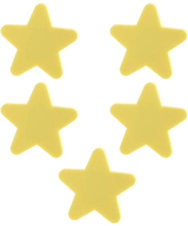 B Blesiya Cute Silicone Cabinet Knobs Handle Lovely Drawer Pull for Children Rooms Dresser Cupboard Yellow Star_S - Buy Online on SooperMarket.com