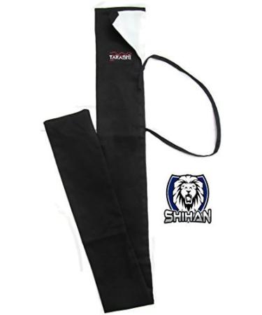 Sword Aikido Carry Case Nihont Japanese Shihan TRAINING BOKKEN Japanese Samurai Sword Katana CLOTH Sword Bag Carrying Case Warriors Black