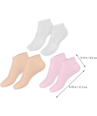 Healeved 9 Pairs Moisturizing Socks Moisture Socks Foot Moisturizer for Dry Cracked Feet Aloe Socks for Women Moisturizing Spa Socks Lotion Socks Gel Socks Non Socks Heel Sebs Foot Socks - Buy Online on SooperMarket.com