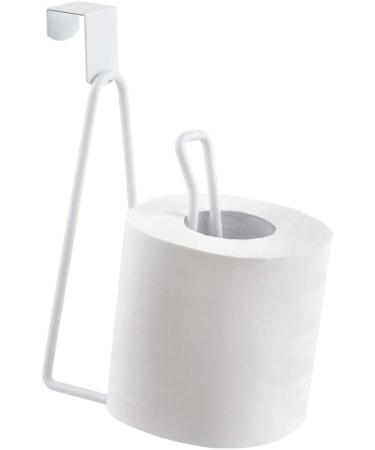 Storage rackToilet Roll Holder Over The Tank Toilet Tissue Roll Paper Holder Stand Dispenser Reserve for Bathroom Storage and Organization- White - Buy Online on SooperMarket.com