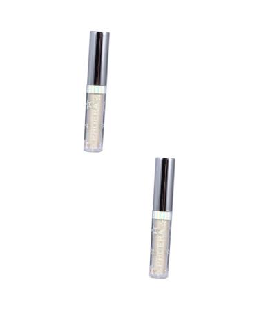 PLAFOPE 2pcs Liquid Eyeshadow Glitter Liquid Eyeliners Glitter Eyeliner Sparkling Eyeliner Glow Golden