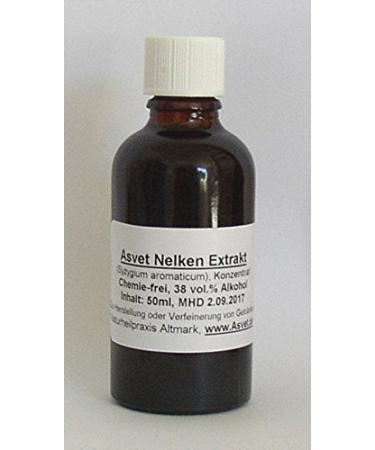 Asvet 100ml clove drops tincture preparation without chemicals!