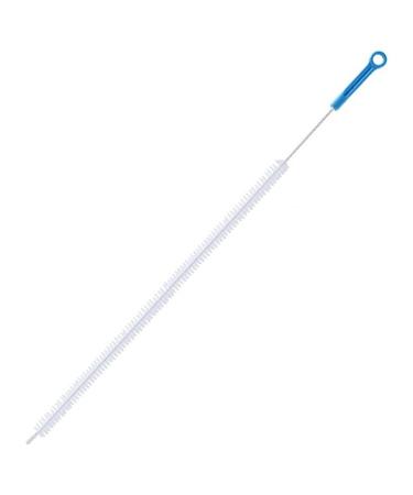 45/71CM Pipe Dredging Spiral Brush Sink Drain Overflow Cleaning Brush Bathroom Sewer Hair Catcher Clog Plug Hole Remover Tool (Size : Blue71CM)