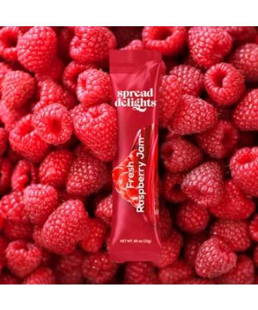 Spread Delights Raspberry Jam â Single Serve Packs for On-the-Go Snacks  All Natural  (20-Count) Raspberry Spread 0.8 Ounce (Pack of 20) - Buy Online on SooperMarket.com
