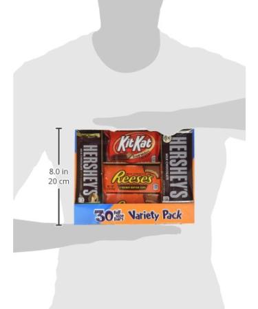 Hershey's Chocolate Variety Pack 45oz - Pack of 12 | Assorted 2.81lb Bulk Candy Assortment for Parties & Snacking - Buy Online on SooperMarket.com