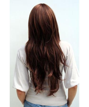 WIG ME UP 3110-340B: Long Brown Mix Layered Wig - 75 cm | Premium Quality International Shipping - Buy Online on SooperMarket.com