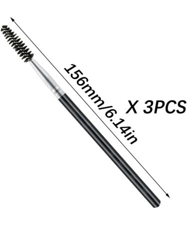 Lmyzcbzl Eyelash & Eyebrow Brush Set - 3 Pcs Portable Eye Brushes for Extension & Lifting - Reusable & Comb for Perfect Results - Buy Online on SooperMarket.com
