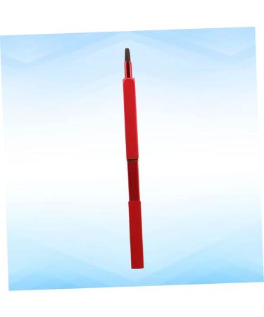 NOLITOY Retractable Lip Brush Applicator - Portable Makeup Brush for Lipstick Travel-Friendly in Earth Tones & Red - 9.3cm - Buy Online on SooperMarket.com