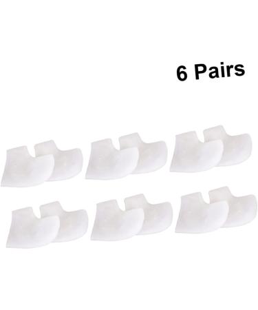 Healeved 6 Pairs Silicone Ankle Cover Heel Protectors Shoe Pads Shoe Mats Heel Protective Sleeve Gel Ankle Protectors Silicone Heel Guard Silicone Gel Insole Moisturizing White Sock - Buy Online on SooperMarket.com