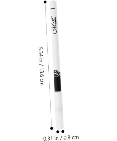 PLAFOPE 70 Pcs Lying Silkworm Eyeliner Makeup Eyeliner Pencils Make up Eyeliner Pen Gel White Wooden Pole - Buy Online on SooperMarket.com