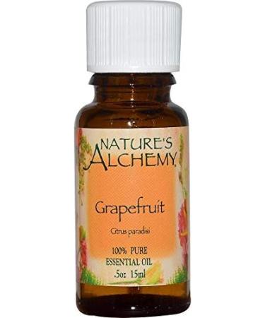 Buy Nature's Alchemy Grapefruit Essential Oil 0.5 oz - Fresh Citrus Aroma for Aromatherapy & Wellness - Buy Online on SooperMarket.com