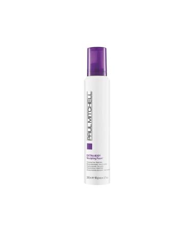 Paul Mitchell Extra-Body Sculpting Foam, Thickens + Builds Body, For Fine Hair Paul Mitchell Extra-Body Sculpting Foam 6.7 Fl Oz (Pack of 1)