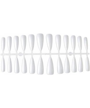 Dajidafu 1 Set Almond Press on Nails Artificial Fingernails Water Drop Style Pointed Art Decals DIY Beauty Tool Decorations - Buy Online on SooperMarket.com