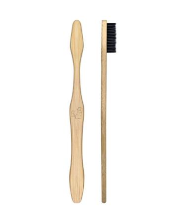 Azeeda 'Easter Island Head Couple' Bamboo Toothbrush (TF00018894)