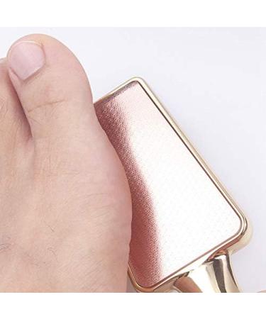 Torribala Household Foot File Nail Skin Nail Skin Knife Glass Portable Callus Remover Scrubber Pedicure Tool Paragraph (Purple) - Buy Online on SooperMarket.com
